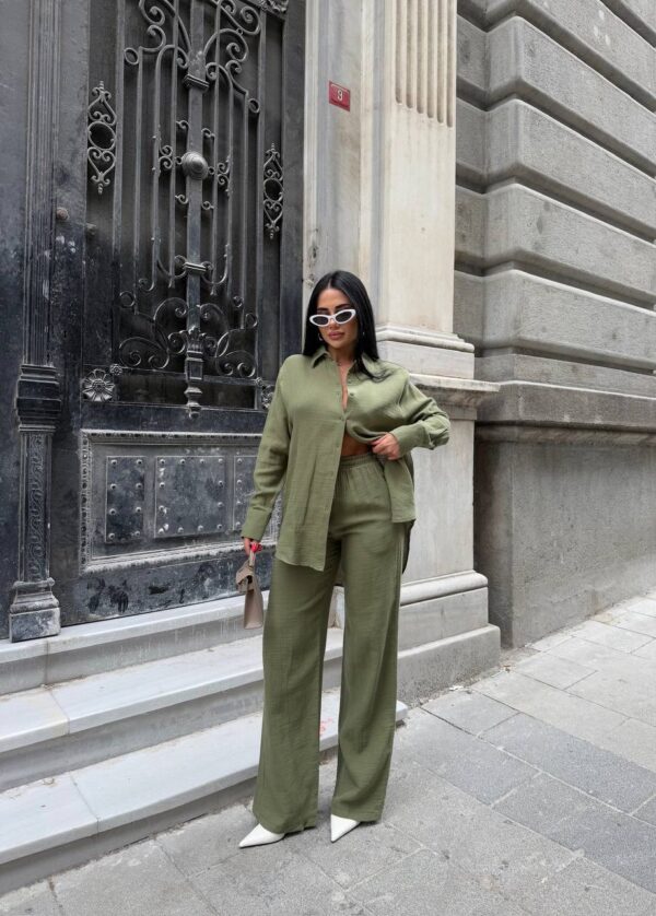 Olive Lenin Suit - Image 2